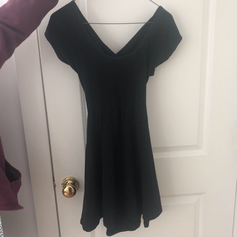 black dress